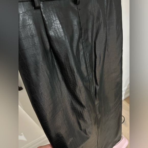 New with tags Zara leather skirt - Picture 4 of 4